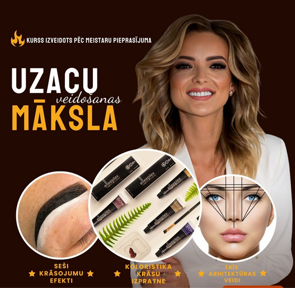 Uzacu arhitektūras un koloristikas kurss 23.10.2025.